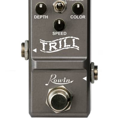 Rowin LN-327 Trill NANO Series Photoelectric Tremolo Classic Type Tones True Bypass Pedal Ships Free image 1