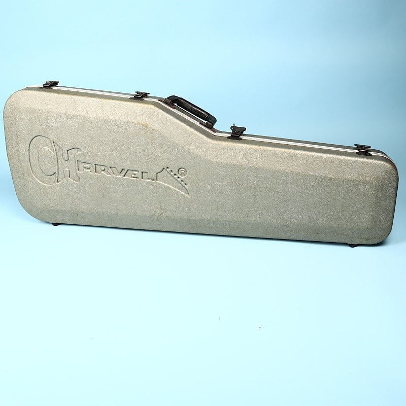 Vintage Charvel Hardshell Guitar Chainsaw Gray Case Model 1, 2, 3, 6 San Dimas image 1