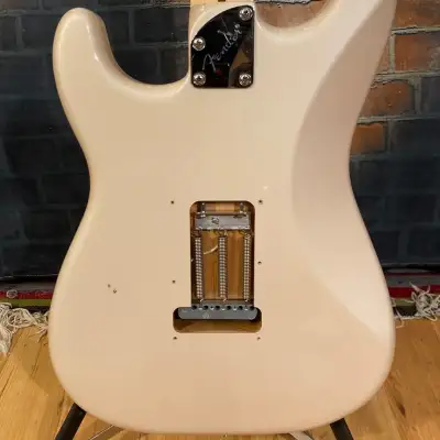 Fender 2021 Stratocaster Deluxe MIM Blizzard Pearl With Custom Shop Texas Special Pickups And Hard Case image 11