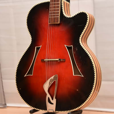 Hüttl Opus 61 – 1962 German Vintage Archtop Master-tier Jazz Guitar / Gitarre for sale