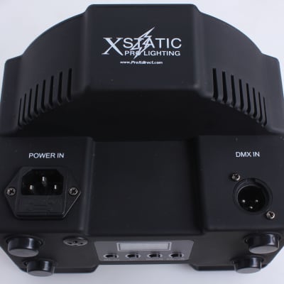 Xstatic X-PAR36RGBWA1W-B IRC Fusion RGBWA Par 36x 1W LED Slim Par w/Remote (BLACK) image 8