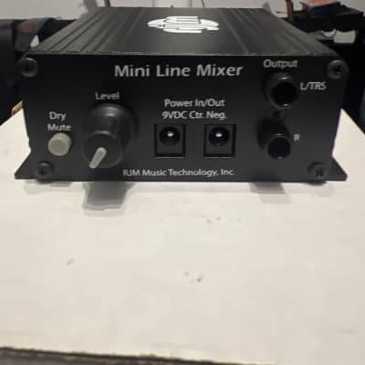 RJM Mini Line Mixer Pedalboard Mixer | Reverb