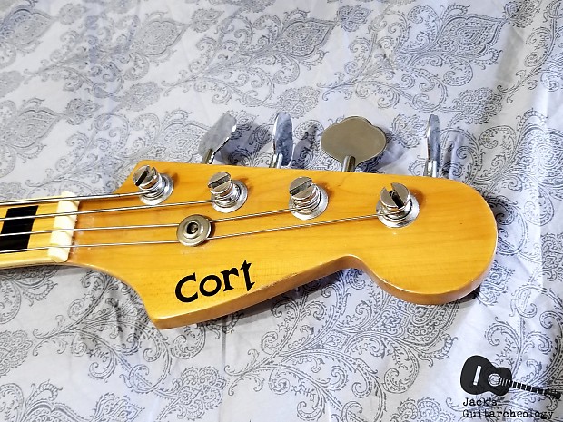 『美品』Cort ジャズベース Cort Lawsuit Jazz Bass MIJ (1970s, Black) | Reverb