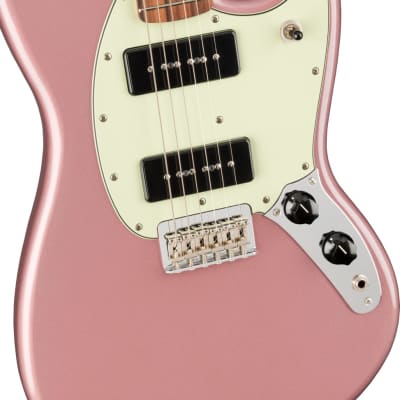Fender Player Mustang 90 Electric Guitar Pau Ferro FB, Burgundy Mist Metallic image 12