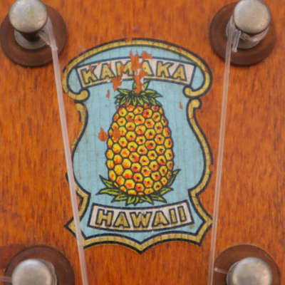 vintage kamaka pineapple s3 soprano ukulele image 9