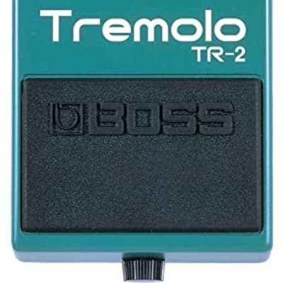 BOSS TR-2 Tremolo Pedal, Vintage Tremolo Effects in an Easy-to-Use Compact Pedal,green for sale