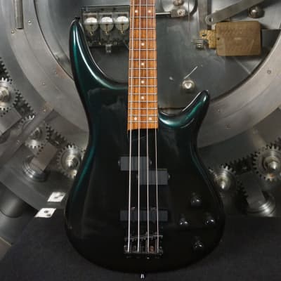 Vorson RMB-60 - Green Sparkle Bass PJ Guitar w/ Hard Case for sale