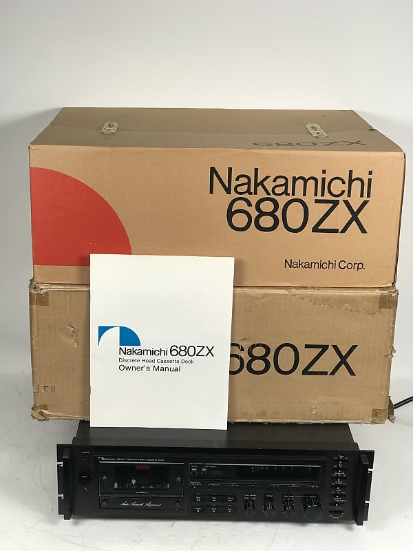 Nakamichi 680ZX Discrete Head Cassette Deck image 1