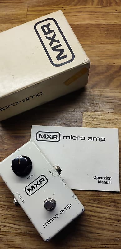 MXR Micro Amp