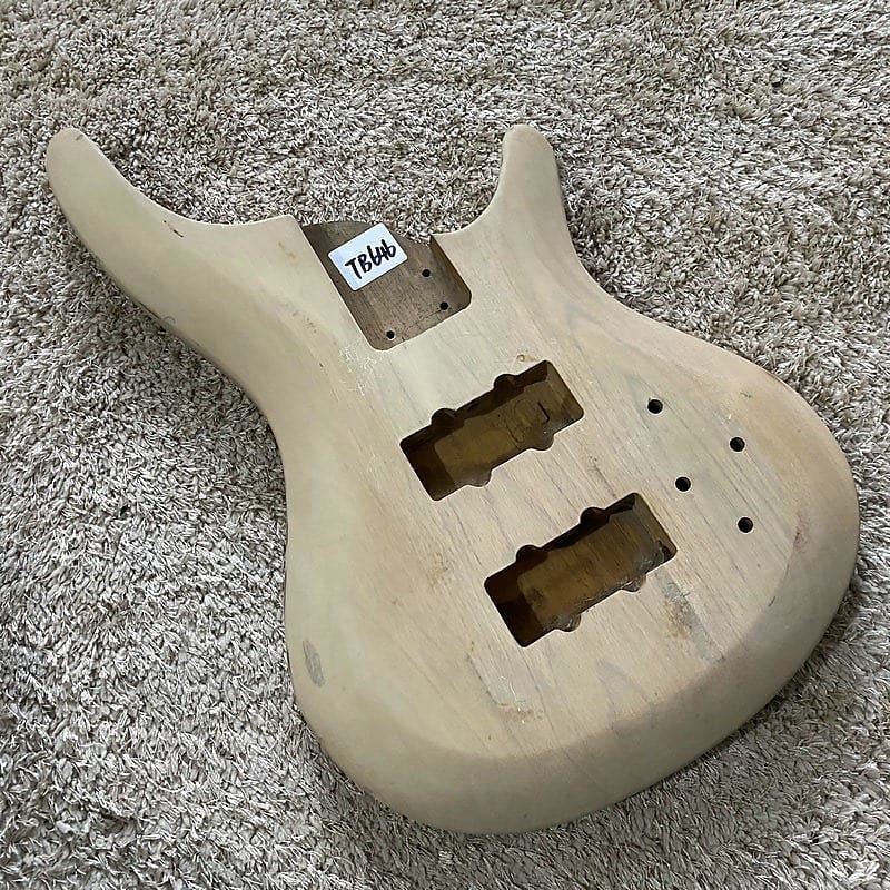 Basswood 5 String Bass Guitar Unfinished Body Reverb