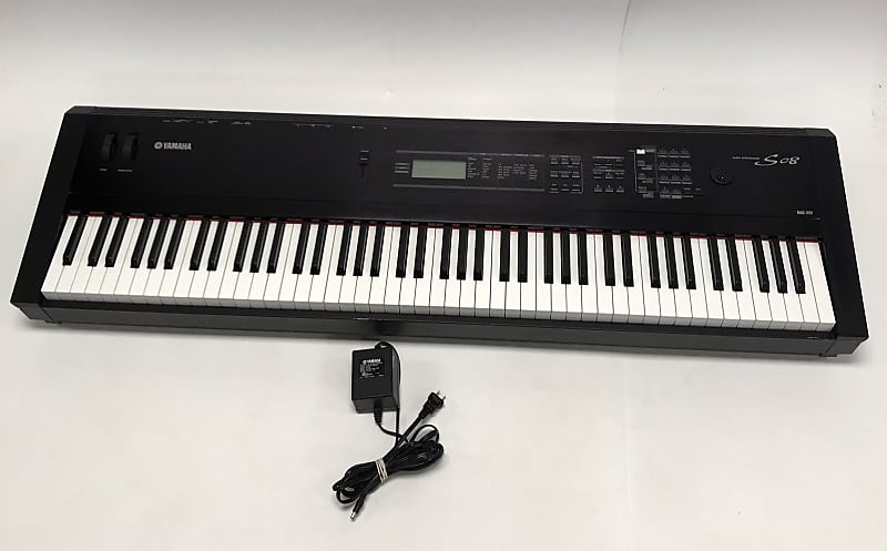 Yamaha S08 88 Key Programmable Synthesizer Keyboard image 1
