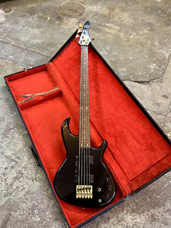 Aria Pro II RSB Deluxe-5 1984 - Ebony original vintage MIJ