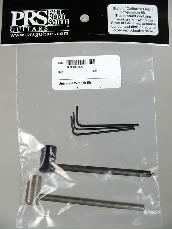 New PRS Universal Wrench Kit Truss Rod Allen Tool SE USA Reverb