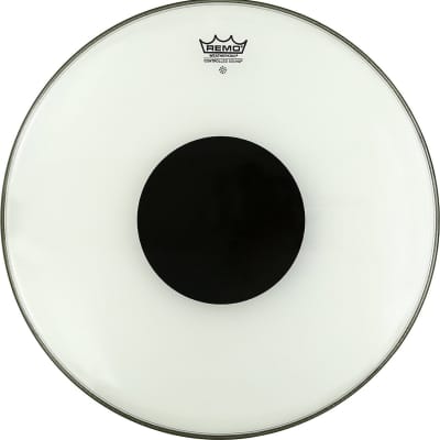 Controlled Sound Series Clear Black Dot Drumhead - for Tom image 1