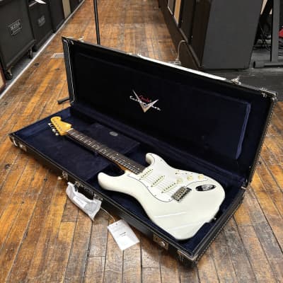 Fender Custom Shop Limited Edition Postmodern Stratocaster Journeyman Relic Aged Olympic White w/Hard Case image 9