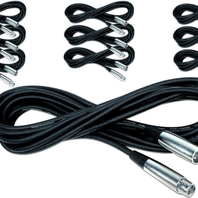 Musician's Gear Lo-Z Microphone Cable 20' 10-Pack image 1