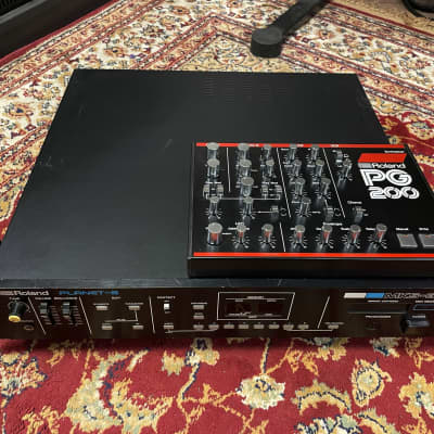 Roland MKS-30 Analog Synthesizer with PG-200 controller