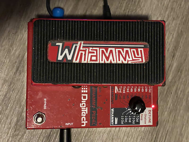 DigiTech Whammy WH-1 1990s - Red | Reverb