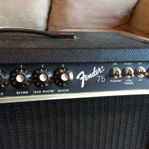 Fender 75 Amplifier- 1980's image 2