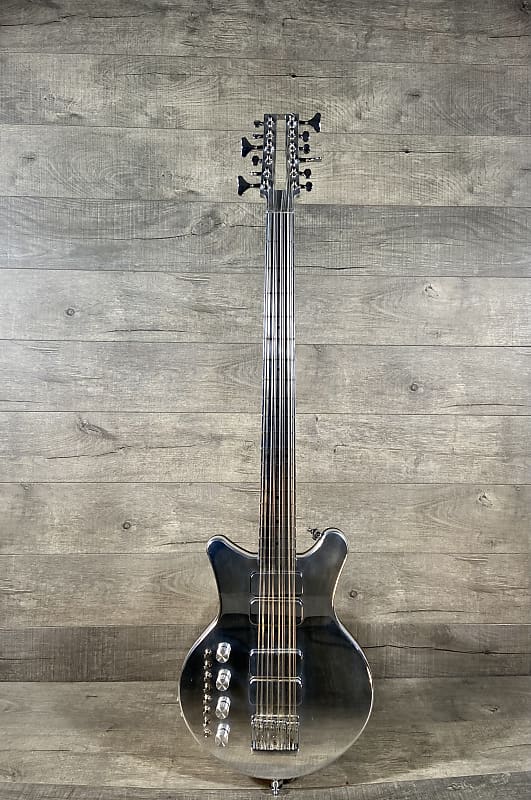 Electrical Guitar Company Custom 12-String Bass 2010 - Aluminum....Lefty! image 1