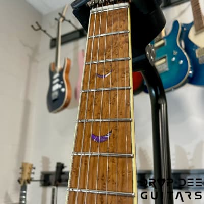 ViK Domineer H7ff "Blood Moon Surf" Multiscale Headless Electric Guitar w/ Case-Blood Moon Surf image 13
