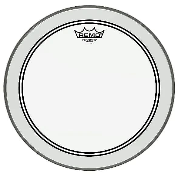 Remo Powerstroke P3 Clear Drum Head 14" image 1