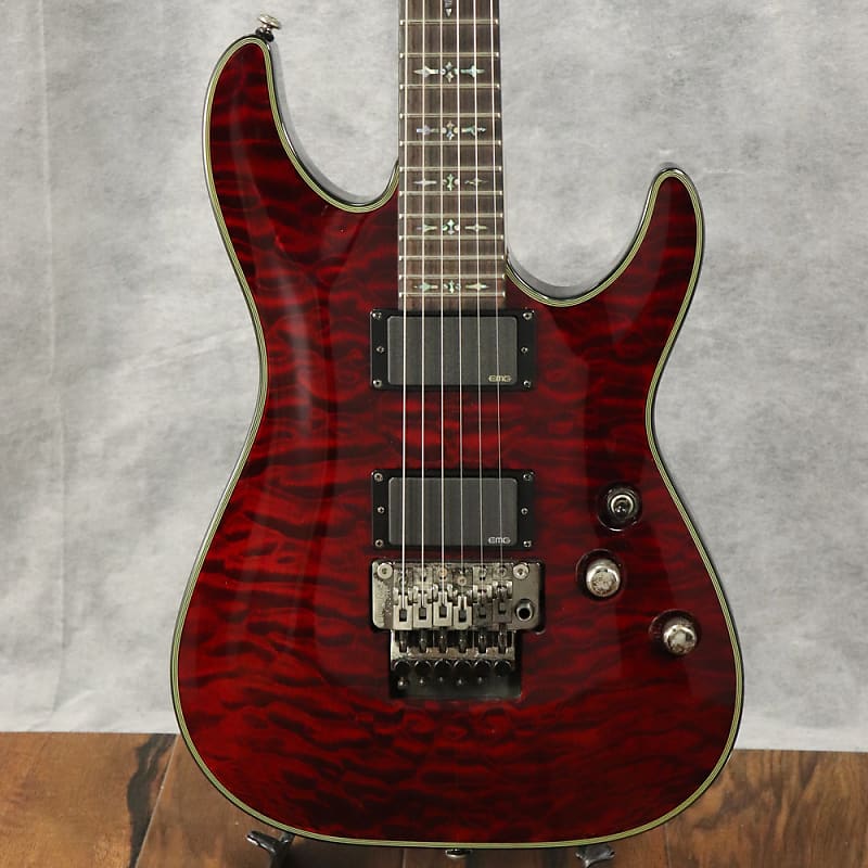 Schecter AD-DM-EL-FR EMGピックアップ搭載