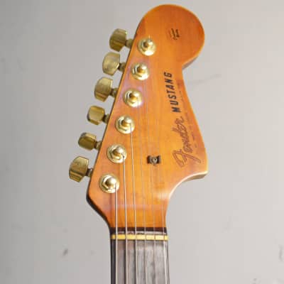 Fender Mustang (Musicmaster?) 1966 Daphne Blue image 3