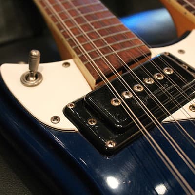Mosrite ‘Joe Maphis’ Style Double Neck 1966 Blue image 8