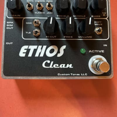 Reverb.com listing, price, conditions, and images for custom-tones-ethos-clean-ii-preamp