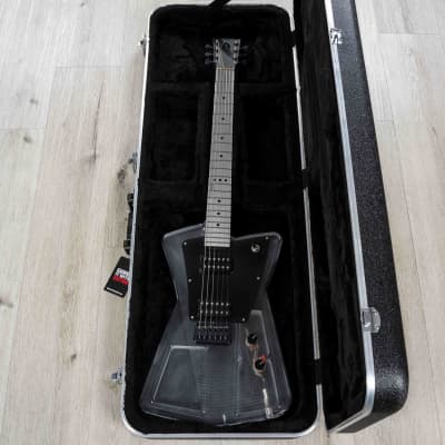 Aluminati Orion Guitar, 3D Milled Body, Seymour Duncan JB & Jazz, Clear Lucite image 10