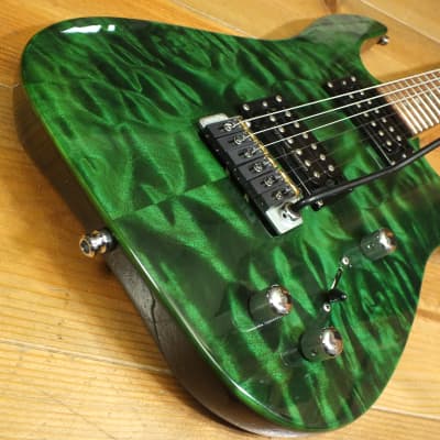 Brian Moore C 55 P Piezo Quilted Green USA 1998 image 4