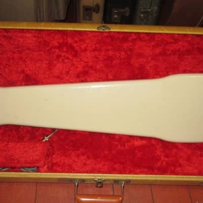 1956 Fender Champ Lap Steel Tan w Original Case image 6