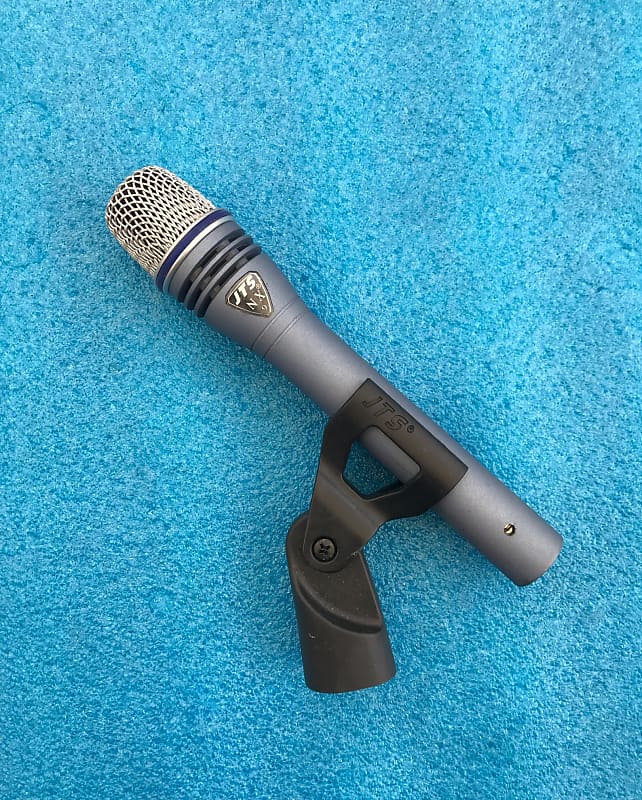JTS MX 9 condenser microphone Current Blue/grey Reverb