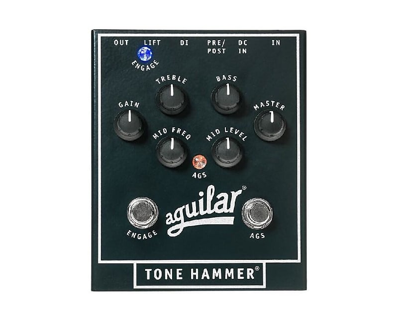 Aguilar Tone Hammer Preamp Direct Box Reverb