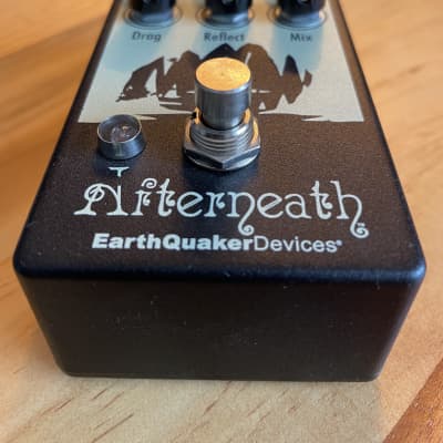 EarthQuaker Devices Afterneath Otherworldly Reverberation Machine V2 2017 - 2020 - Black image 5