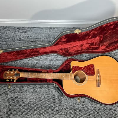 Ibanez AELFF10 NT1201 Acoustic Electric Fanned Fret Guitar | Reverb UK