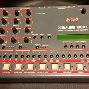 RARE Jomox XBASE 888 Analog Drum Synthesizer - Like New! image 1
