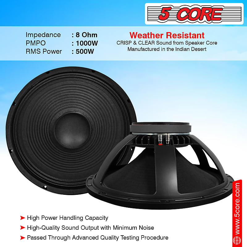 Shops p audio 1000 watt 18 inch