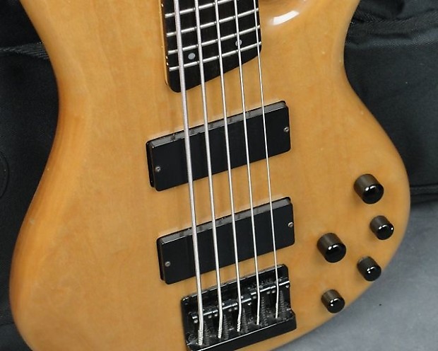 Ibanez SR 405 Bass Guitar SR405, 5-String, Natural Maple