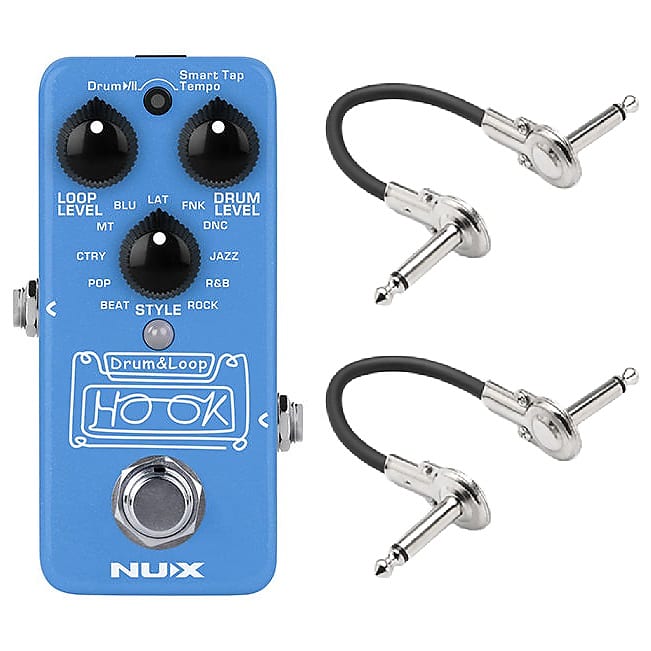Loop　The　Guitar　NDL-3　Mini　Hook　Reverb　Pedal　Drum　Effects　NUX　New　Netherlands