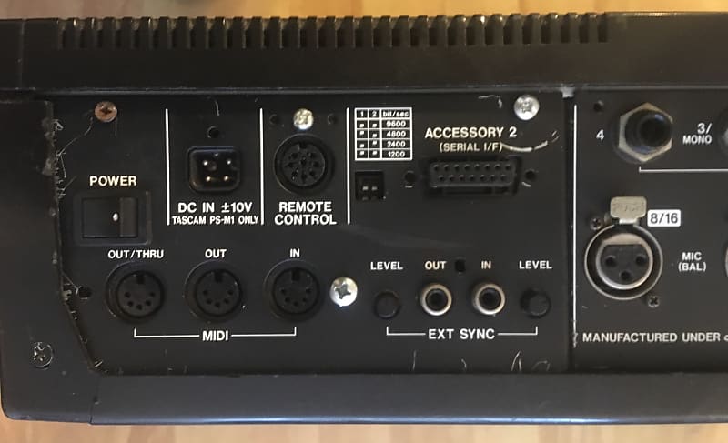 TASCAM MIDIStudio 644 4-Track Cassette Recorder | Reverb