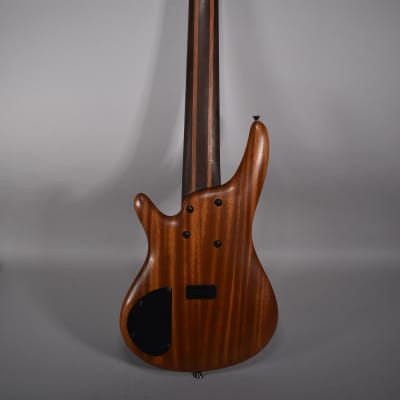 Ibanez Prestige SR5006 Walnut Finish 6 String Bass Guitar w/OHSC image 17