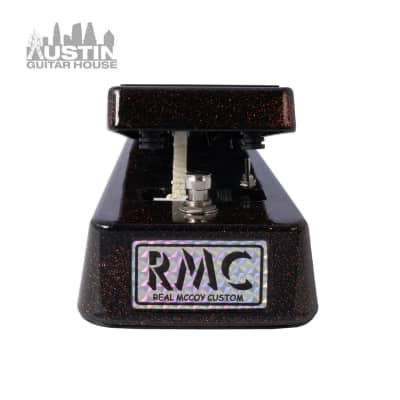 Real McCoy Custom RMC4 Picture Wah Blue Sparkle | Reverb