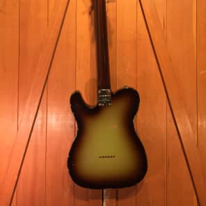 Fender Custom Shop 50's Thinline Tele Relic w/ All Rosewood Neck DSN Sonic Burst image 9