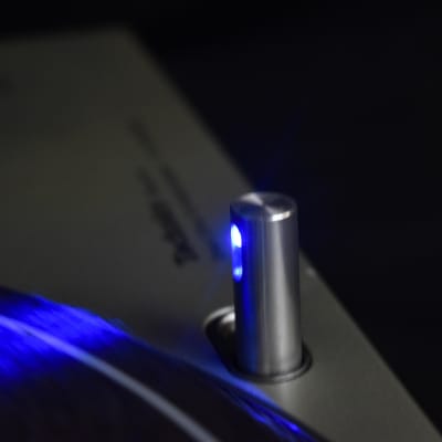 Technics SL-1200MK3D Silver Direct Drive DJ Turntable [Blue LED Modified] image 6