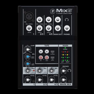 Mackie 5-channel Compact Mixer image 1