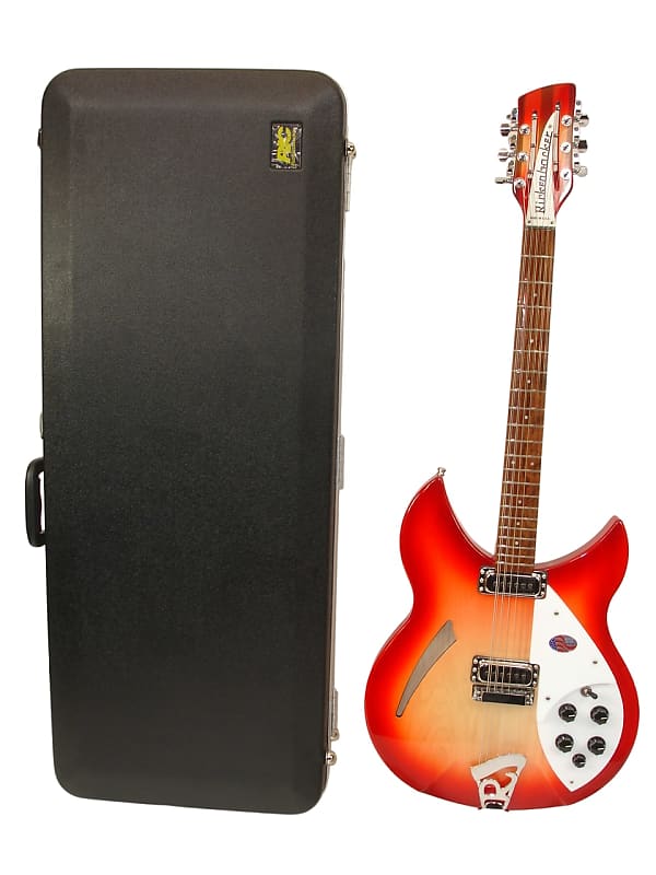 2024 Rickenbacker 330/12 12-String Semi-Hollow Electric Guitar - FireGlo with Case image 1