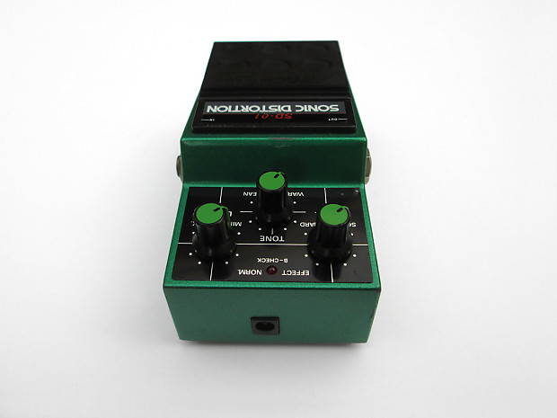 Vintage 80's Maxon SD-01 Sonic Distortion - JRC4558D Circuit