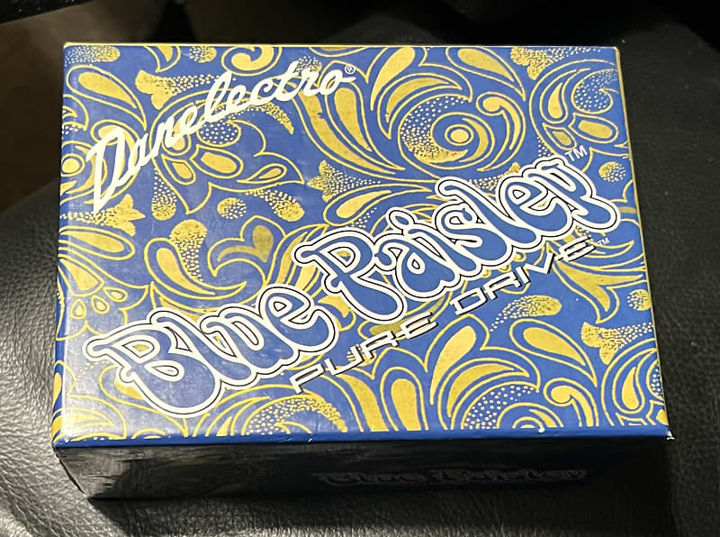 Rare Danelectro Blue Paisley Pure Drive 2003 - Blue Paisley